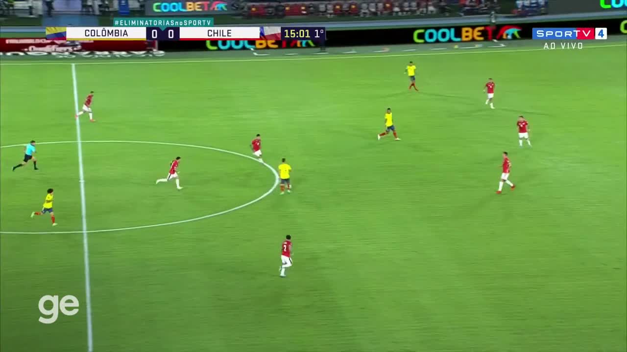 【集锦】世预赛-博尔哈梅开二度 哥伦比亚3-1智利