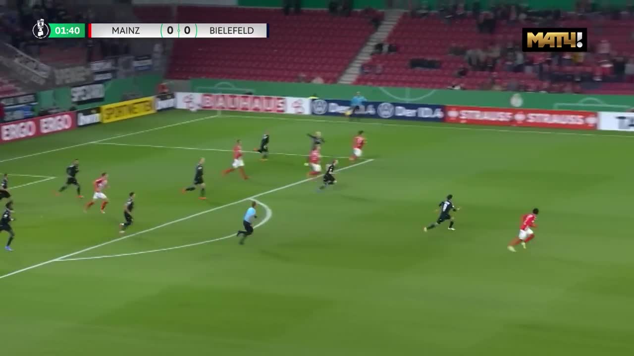 【集锦】德国杯-奥川雅也破门 美因茨加时3-2淘汰比勒菲尔德