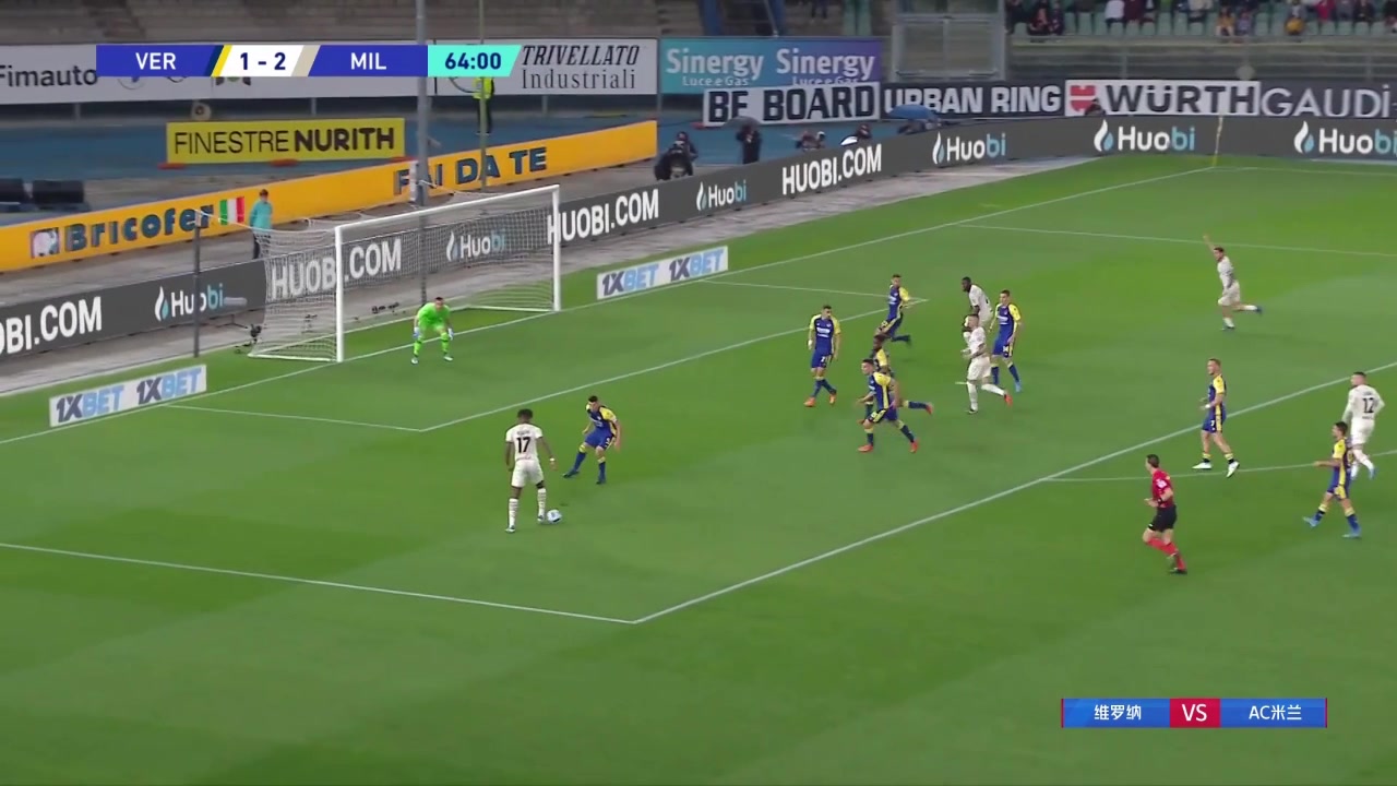 【集锦】意甲-莱奥两助攻托纳利双响 米兰3-1逆转维罗纳重回榜首