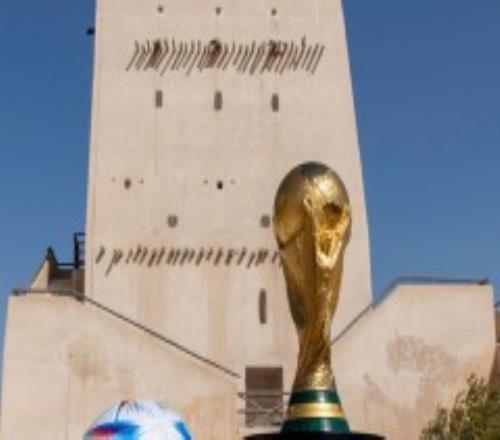 FIFA2022卡塔尔世界杯比赛用球——旅程(Al Rihla)