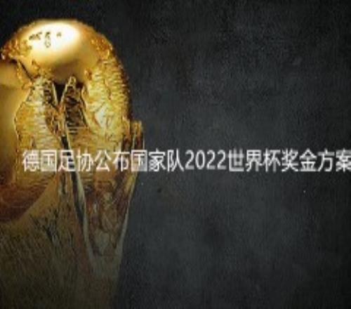 德国足协公布国家队2022世界杯奖金方案