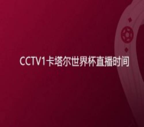 CCTV1卡塔尔世界杯直播时间