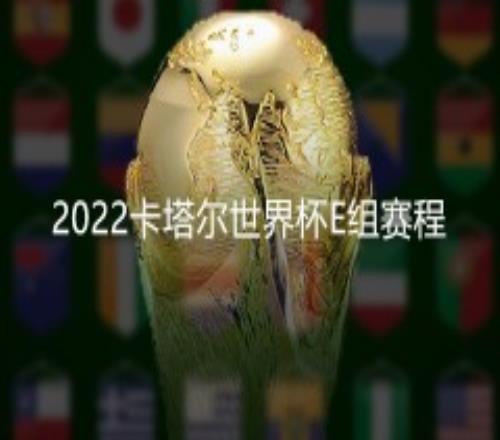 2022卡塔尔世界杯E组赛程