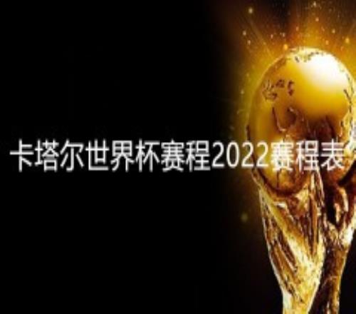 卡塔尔世界杯赛程2022赛程表