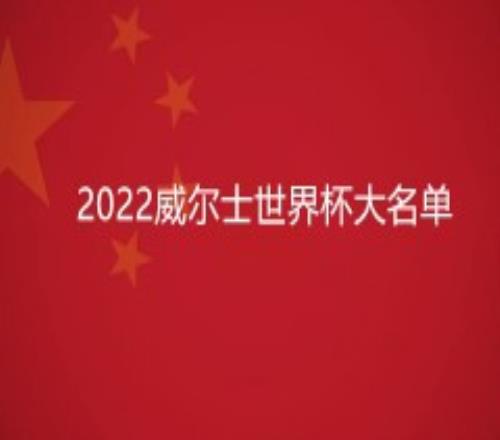 威尔士国家队2022世界杯大名单