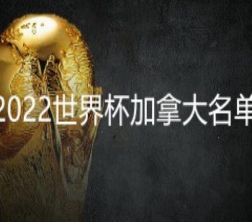 2022卡塔尔世界杯加拿大队大名单