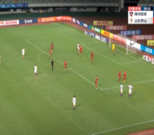 中超战况：山东泰山2-1逆转梅州客家 泰山仅落后三镇1分