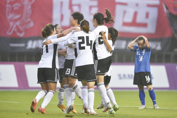 陕西女足3-1北京女足，夺全运会女足铜牌