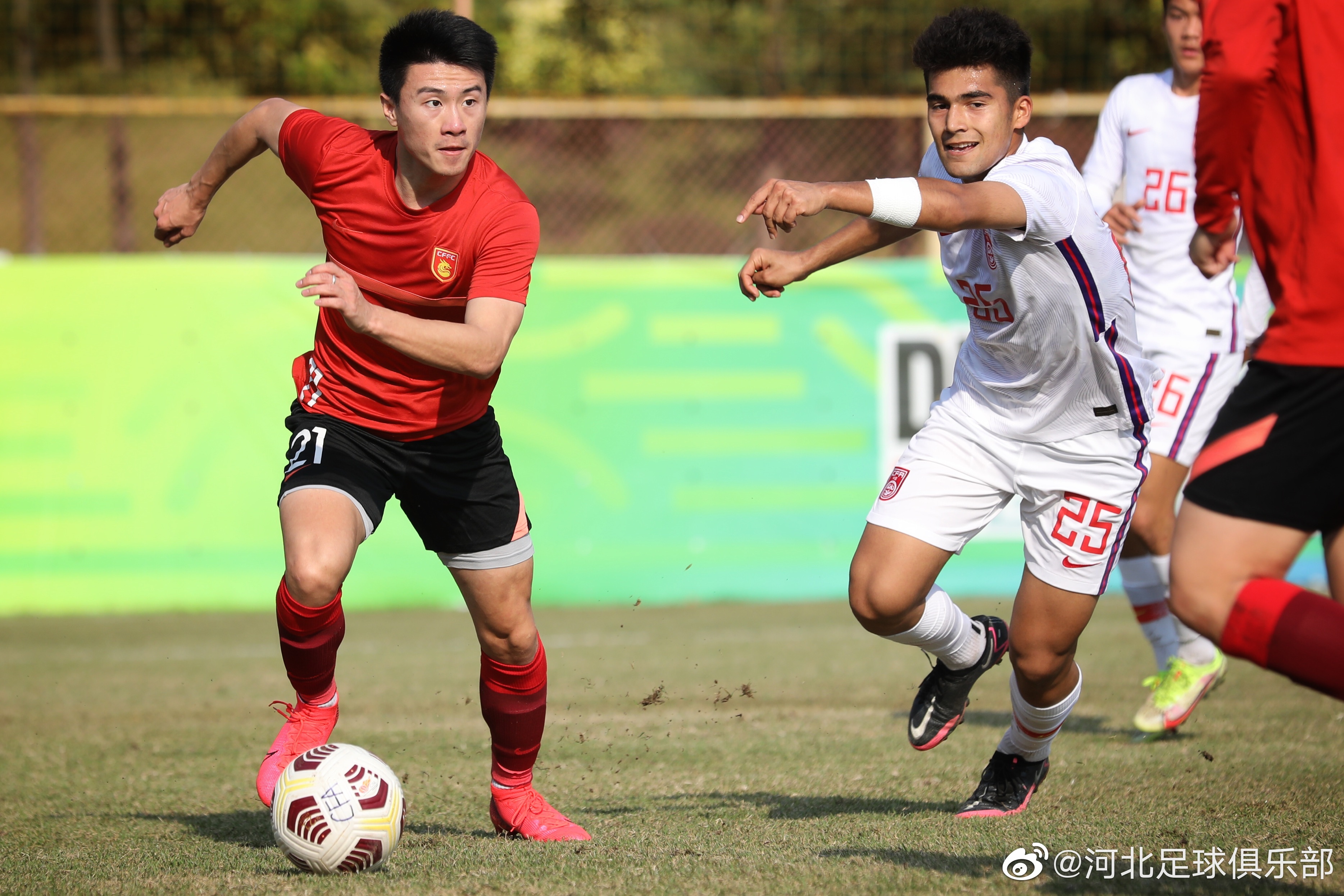 河北队热身赛1-0力克U18国青，明天下午进驻广州赛区