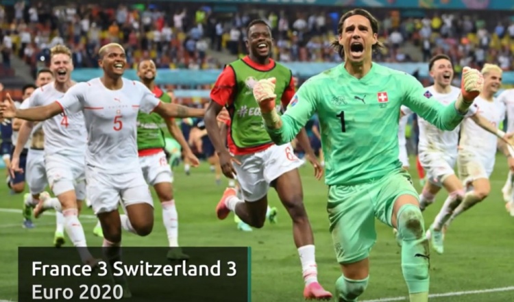 镜报盘点2021年最精彩10场比赛：欧洲杯法国战瑞士上榜