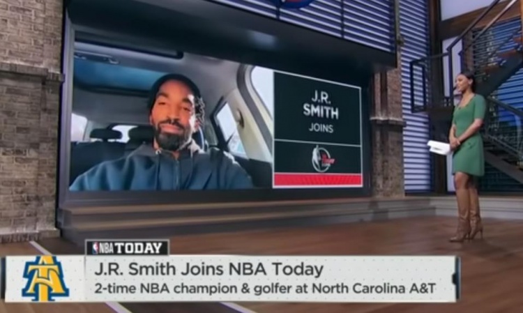NBA最好的高尔夫球手？JR-史密斯：库里！