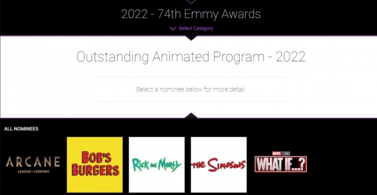 双城之战提名艾美奖两项大奖，包括最佳动画奖