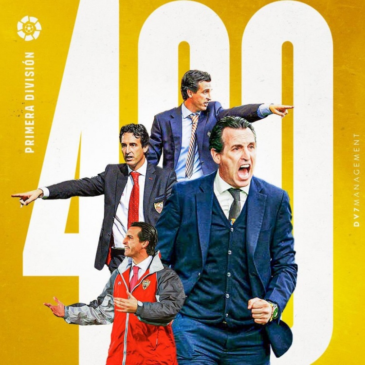 埃梅里庆祝西甲执教400场里程碑：向另一个400场前进！