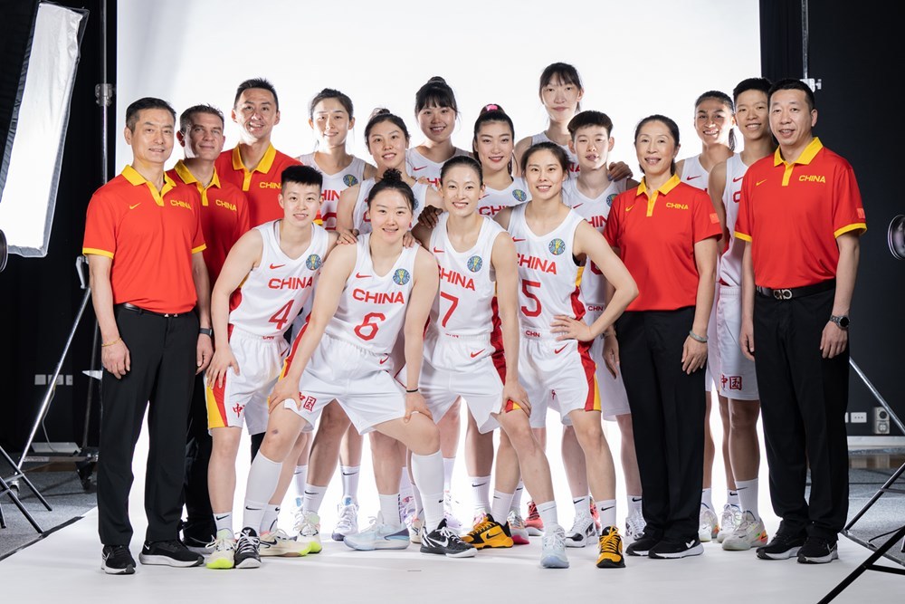 FIBA官方公布女篮世界杯中国队的12人大名单